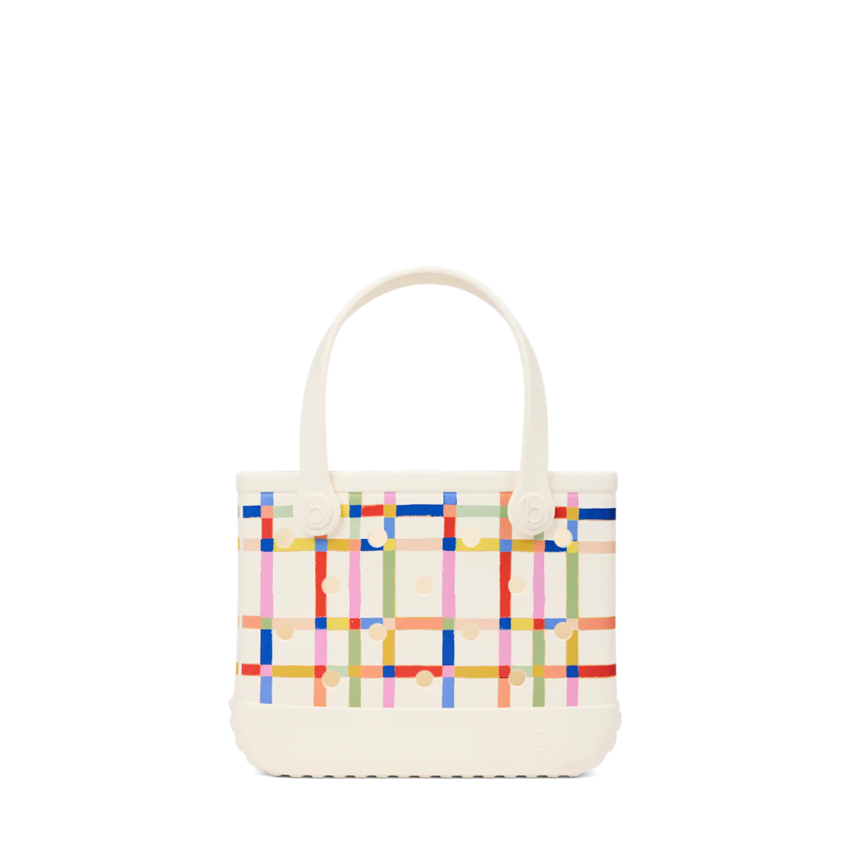 Bitty Bogg Bag -  Red, White and Plaid